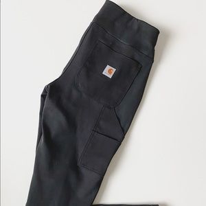 Carhartt Women's sweat-wicking, odor-fighting leggings that are built to last.